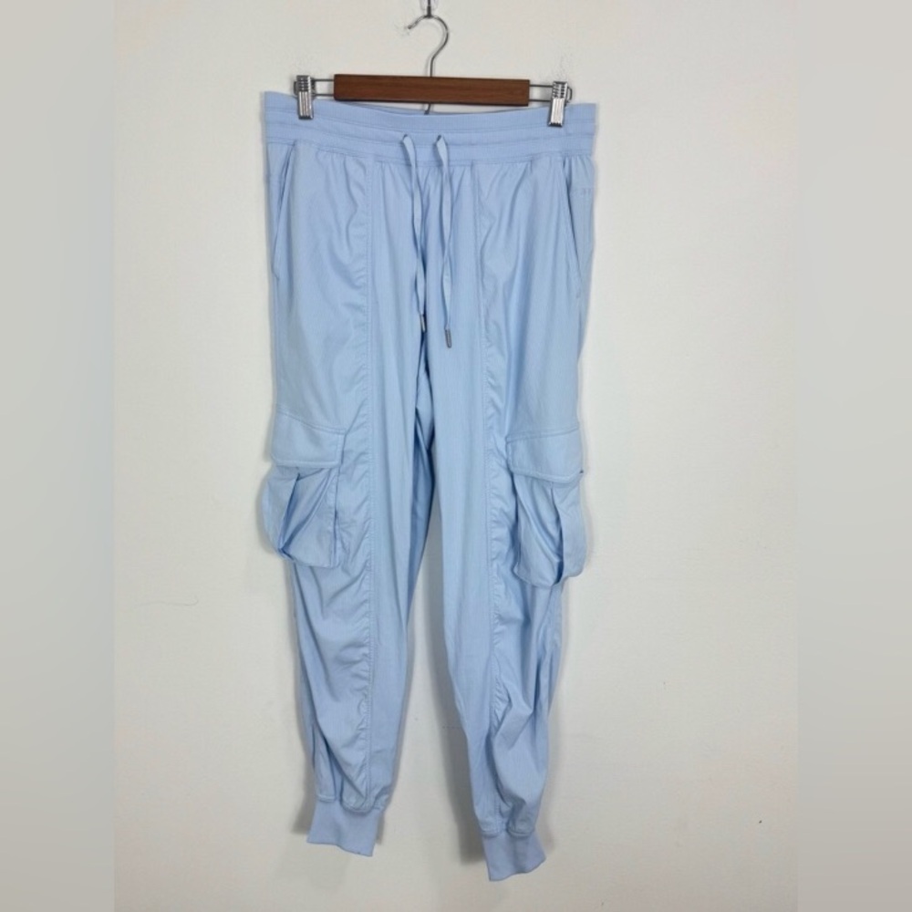 Lululemon Dance Studio Relaxed-Fit Cargo Jogger Windmill Blue Size Medium 8 10